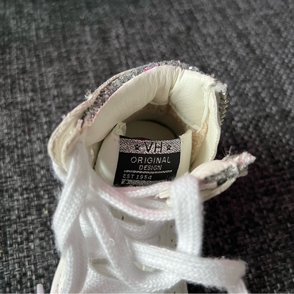 NIB Vintage Havana Leather Mavis High Top Toddler Sneakers Size 8 - Picture 9 of 15